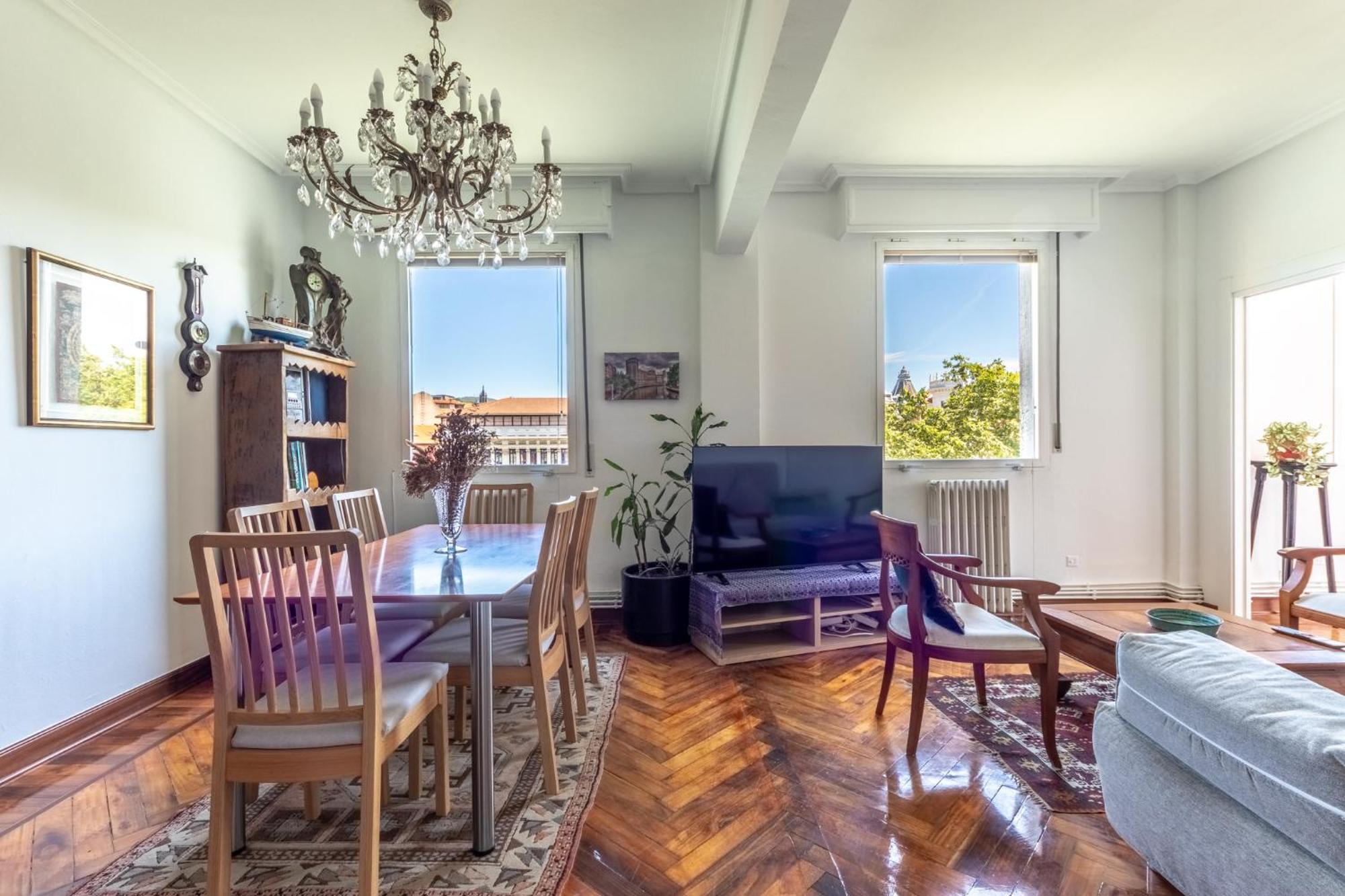 Apartamento Con Vistas A La Ria Bilbao Exterior foto
